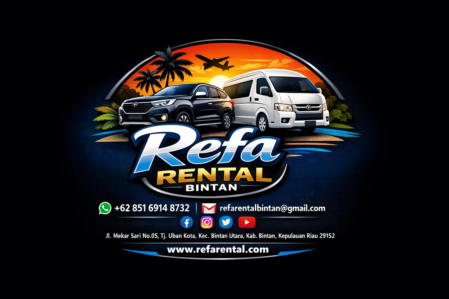 Rental Mobil Refa Bintan dan Tanjung Pinang